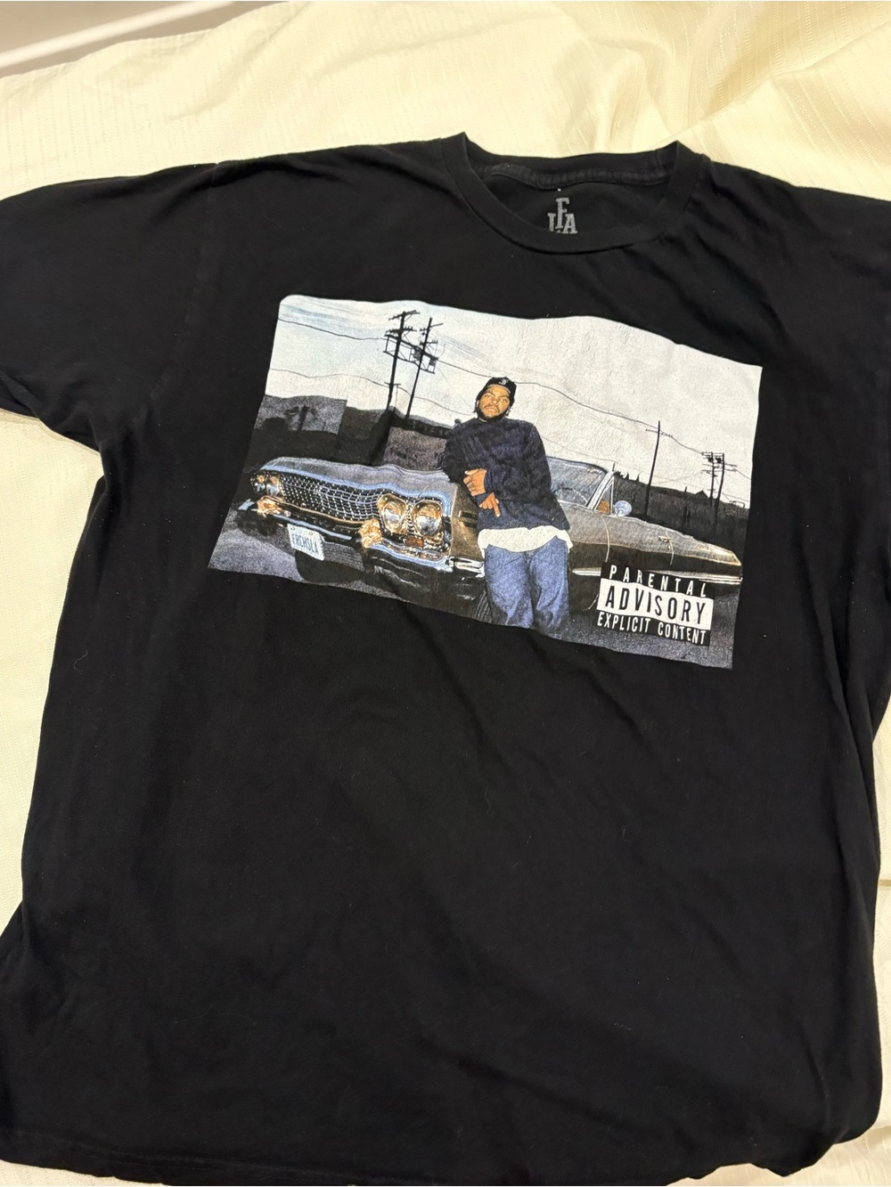 Boys N the Hood - Ice Cube  Black Short-Sleeve Graphic Tee